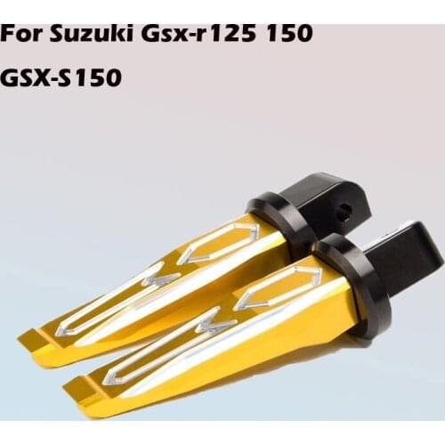 Applicable to Suzuki Gsx-r125 150 GSX-S150 Modified Aluminum Alloy Rear Small Pedal Left and Right Pedals pro taper handlebars