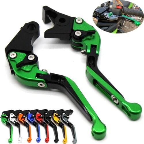 For KAWASAKI Z 750 Z750 2003-2006 2004 2005 Motorcycle Accessories Adjustable Folding Extendable Brake Clutch Lever CNC