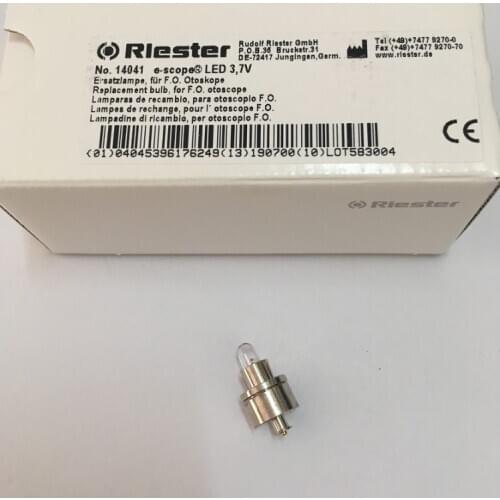 Rieter 14041 3.7V Otoscope LED Bulb For E-scope Fiber Optic Otoscope Bulbs