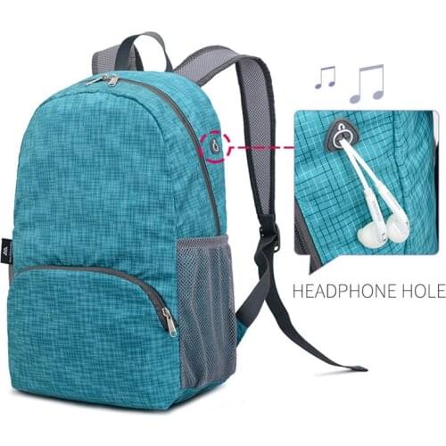 Foldable Mens Backpack Nylon Waterproof Labtop Rucksack Lightweight Mochila Senderismo Unisex Travel Hiking Climbing Backpack