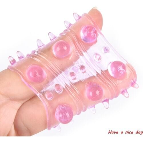 Extensions Condom Penis Sleeve Male Enlargement Men Delay Spray Clit Massager Cock Ring Jewelry Tools Vibrating Cover