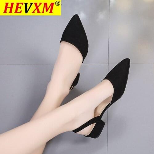 Sandals for woman spring summer wild thick lattice single buckle high heel sandals low heel shoes female sandalias 2021