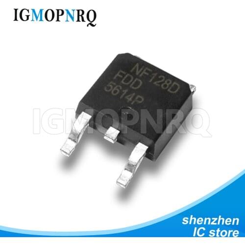 10PCS FDD5614P FDD5614 TO-252 MOSFET 60V P-Ch PowerTrench New