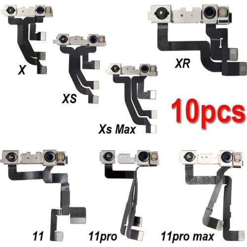 10pcs/lot Front Camera Flex Facing Small Camera Light Proximity Sensor Repair Parts For iPhone X XR XS MAX