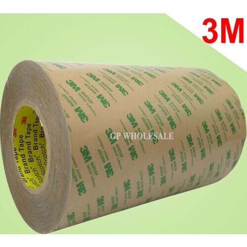 160mm*55M*0.13mm) 3M 468MP 200MP Double Sided Adhesive Tape, High Temperature Resist 16cm width