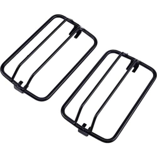 2Pcs Car Front Bumper Side Marker Wheel Eyebrow Turn Signal Light Guard Cover Decor Fit for Jeep Wrangler TJ 1997-2006