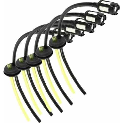 5PCS Fuel Hose Pipe w/ Tank Filter Assembly For Ryobi Homelite Strimmer Trimmer