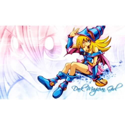 63X40CM YUGIOH Cards Playmat, Dark Magician Girl Playmat, Board Games table playmat, YU-GI-OH Playmats Cards Sex Table Pad