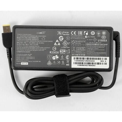 20V 6.75A 135W AC Adapter fit for Lenovo T440p T530 T540p W540 Y50 Y70