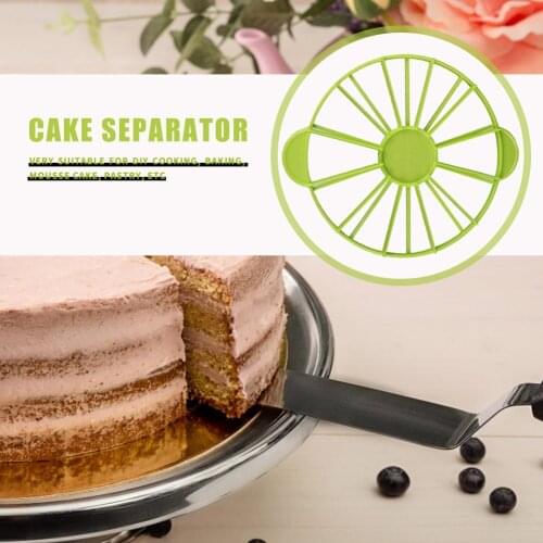 Household Round 10/12 Piece Bread Cake Divider Equal Portion Cutter Slice Marker Bake Tool Kitchen Utensils Cake Mousse Divider