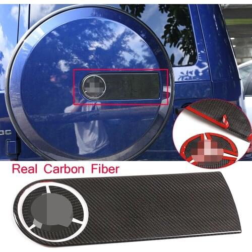 Carbon Fiber Spare Tire Logo Cover For Mercedes Benz G W463 G350 G55 G63 2004-2020