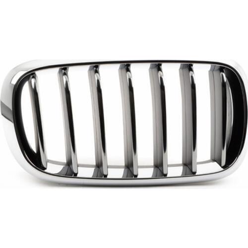 Car Front bumper Decorative grille Suitable for X5b mw2013-2017 Electroplating wind network Front bumper grille Ventilation net