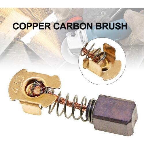Electric Drill Carbon Brush Spare Part For Angle Grinder ElectricTool 6X10X15mm 3