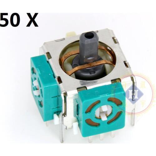 HOTHINK 50pcs/lot New Replacement Right Left 3D Joystick Analog for Xbox 360 / XBOX 360 Slim Controller gamepad