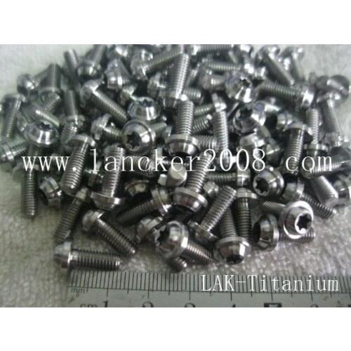 M5x12x15 Gr5 Trox/Hexalobular socket pan head with flanged screw/bolts for Motor/Car