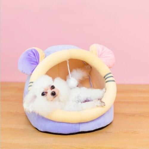 Cat Bed Pet Dog House Soft Kennel Cat Hammock Puppy Mattress Tent Pets Supplies Kitten Accessories Sleep Sofa Chihuahua