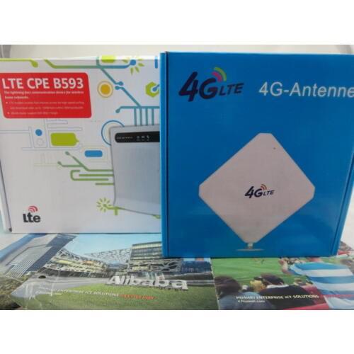 SET of Huawei B93s-22 LTE 4g router & Dual 35dBi Antenna 3G & 4G