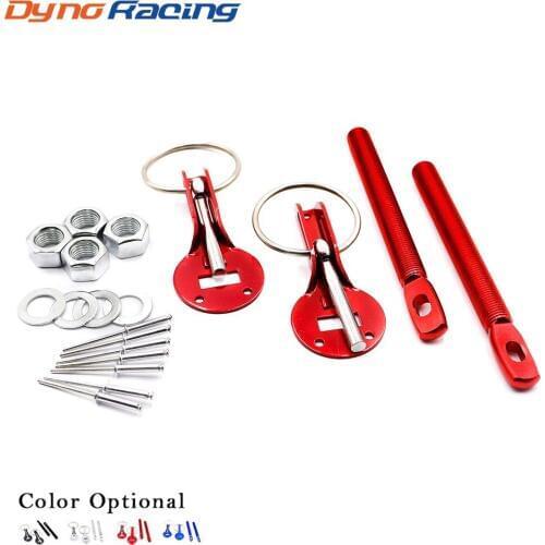Racing Universal aluminum Alloy 4 Colors Bonnet Hood Pin Lock Kit Down Hood Lock Pins YC100278