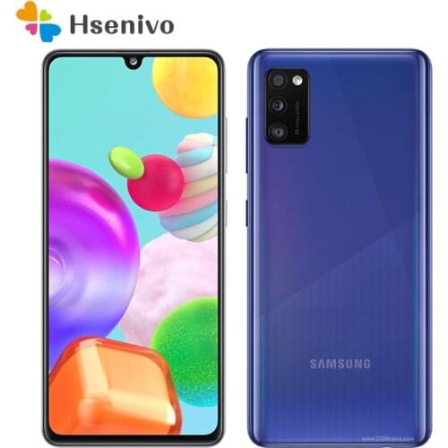 Samsung Galaxy A41 A415F Refurbished-Original Unlocked Android Wi-Fi GPS 48MP 6.1'' 64GB 4GB RAM Free Shipping