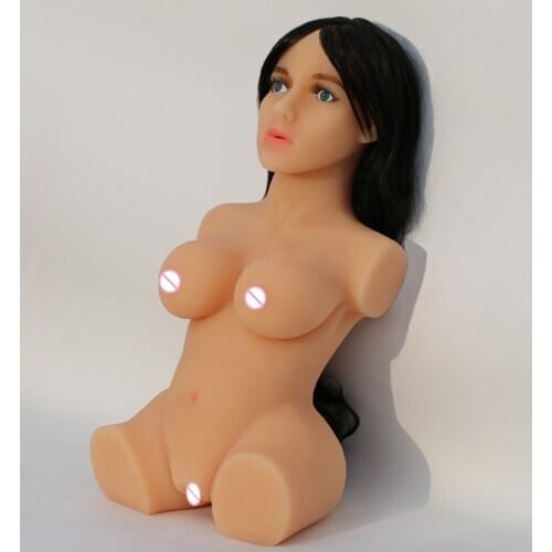 Silicone sex dolls real doll love doll Skeleton Realistic Vagina Real Pussy Anal Adult Sexdoll Hot Full Silicone Male Torso