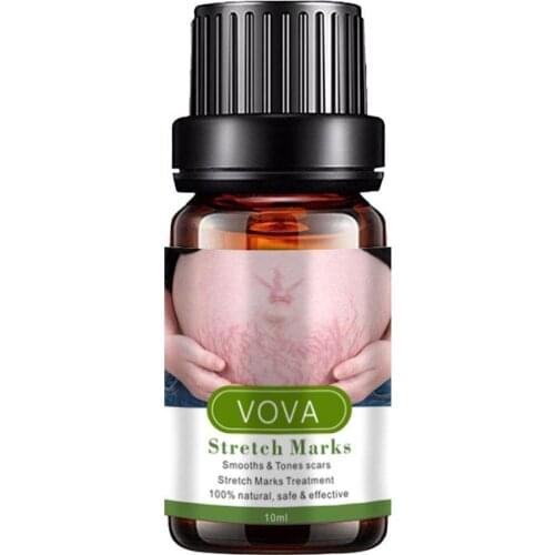 10ml VOVA Stretch Marks Remover Essential Oil Anti-Wrinkle Anti-Aging Improve Skin Firmness Fade Fine Lines Nourishing Skin Care