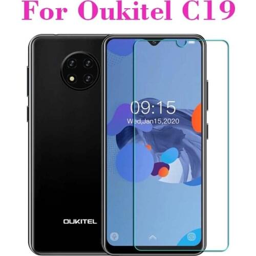 3PCS Tempered Glass For Oukitel C19 Pro High Quality Protective Film Screen Protector for Oukitel C19 C18 C17 Pro Screen Guard