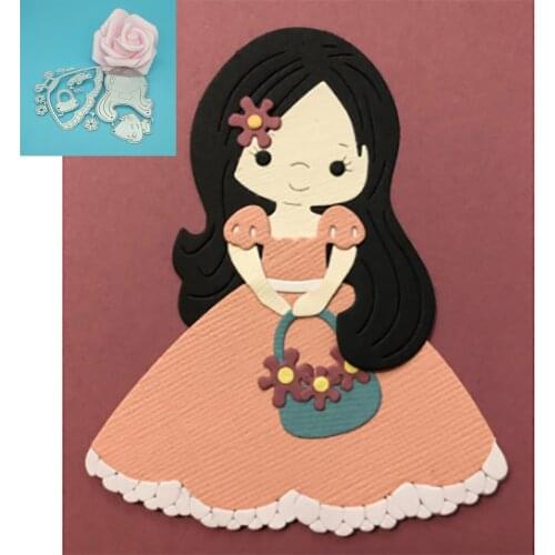 Girls, ladies skirts cute clothes hollow decoration accessories metal cutting knife mold paper crafts scrapbook card template DI