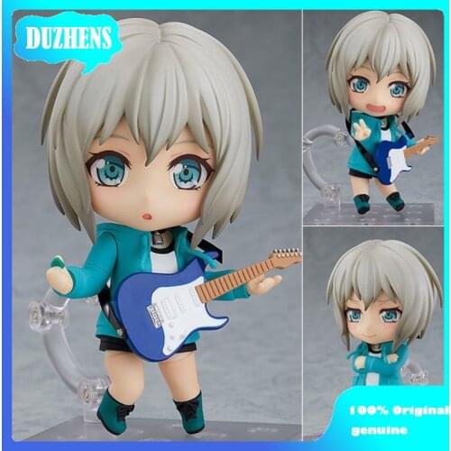 100% Original: Anime BanG Dream! Moca Aoba Q version figma PVC Action Figure Anime Figure Model Toys Figure Collection Doll Gift