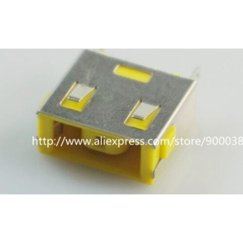 5pcs Laptop DC Power Jack Connector Female Socket through hole PCB shield vertical