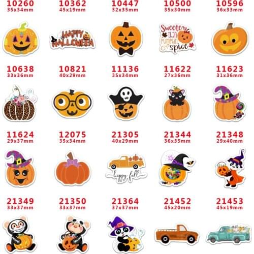 Free shipping halloween resin for bows 30 pcs planar resin PR 10260