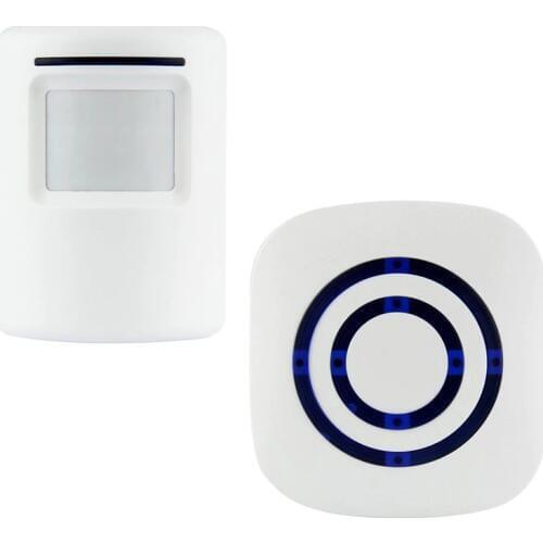 Wireless Motion Sensor Detector Gate Entry Door Bell Welcome Chime Alert Alarm EU/US Plug For Choose R02 Drop ship