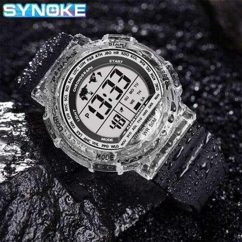Clock Men Sport Watch Waterproof LED Digital Women Watches Silicone Strap Student Electronic Wristwatch Boy Girl Relojes Hombre
