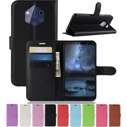 For Nokia 9 PureView Case PU Leather Cover Phone Case For Nokia9 PureView TA-1094 TA 1094 Case Flip Cover