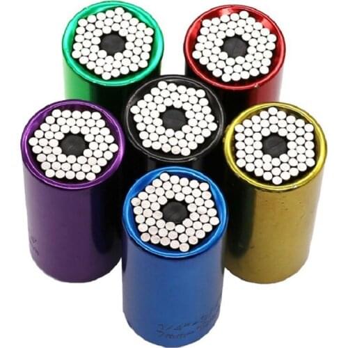 7-19 Mm Color Multifunction Sleeve Magic Sleeve Ratchet Sleeve Wrench Conversion Universal Sleeve