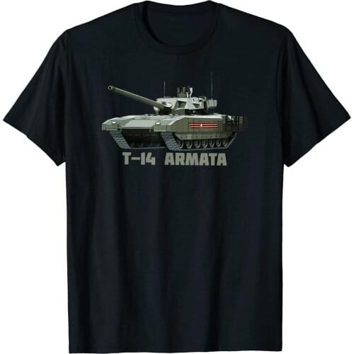 Russian T-14 Armata Main Battle Tank T-Shirt. Summer Cotton O-Neck Short Sleeve Mens T Shirt New S-3XL