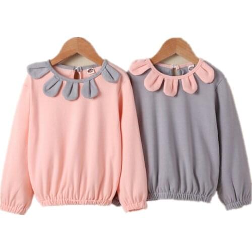 2020 Girl Tshirts Kids Spring Autumn Tops Clothing Children T-shirts for Baby Girls long sleeve t shirts toddlers Blouses