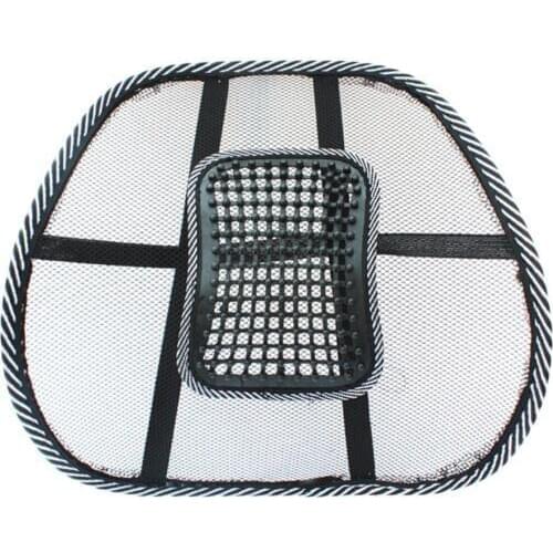 Summer Chair Seat Massage Massager Back Lumbar Support Mesh Ventilate Cushion Pad Car Office Seat Great Relax Massage Support