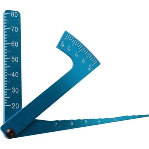 2020 New RC Car Wheel Rim Camber Height Tires Angle Balance Adjustable Ruler for Tamiya HSP Kyosho Shunting Tools