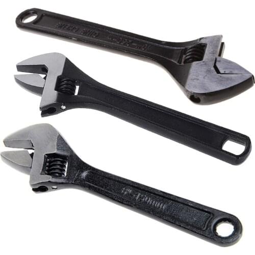 New 6" 150mm Professional DIY Adjustable Wrench Spanner Hand Grip Tool A0KF