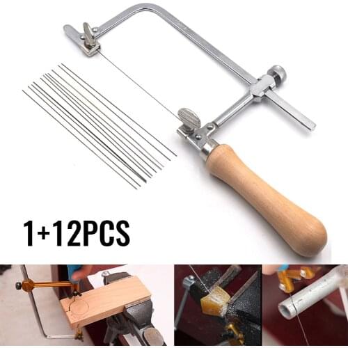 Adjustable Mini Saw U Type Mini Saw Saw Bow For Jewelry DIY Tools Woodwork Craft Tools Hand Tools Set Saw Blade