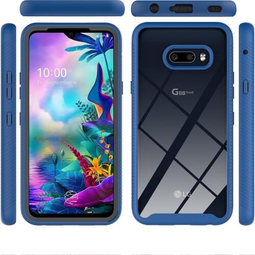 Luxury Phone Case For LG V50 ThinQ 5G LG G8 ThinQ LG G8x ThinQ LG V50s ThinQ LG V60 ThinQ Rugged PC + TPU Shockproof Case Cover