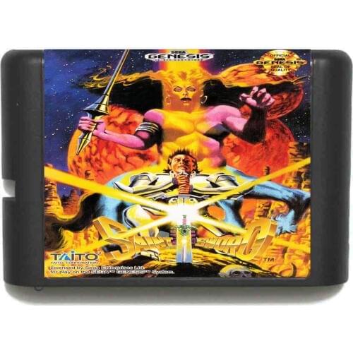 Saint Sword 16 bit MD Game Card For Sega Mega Drive For Genesis