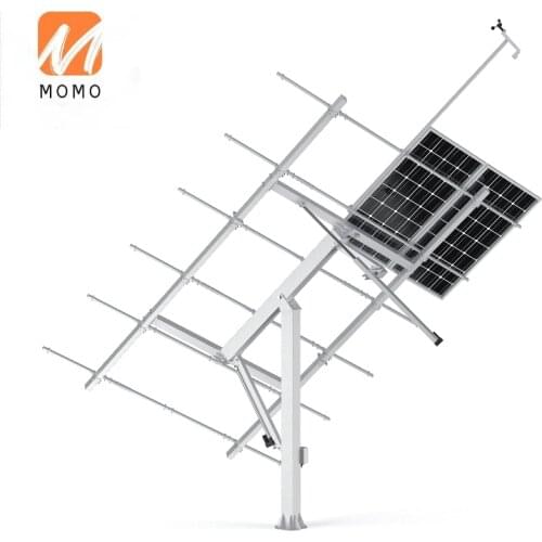 12pv-4kw Dual axis multi-function pv solar rotation tracker dual axis solar tracking sun tracking