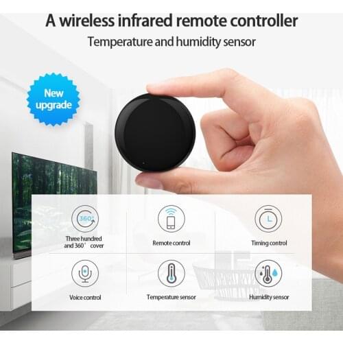 Tuya Smart Wireless Universal IR Remote Control WiFi Smart Home Controller For TVBox Air Conditioner Work with Alexa Google Home