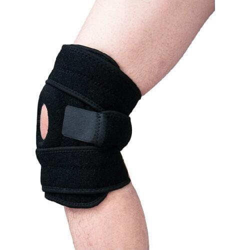 Idealplast High Quality Breathable Elastic Knee Pads Mountain Bike Bicycles Outdoor Sports Kneepad Moto Racing Protective Gear