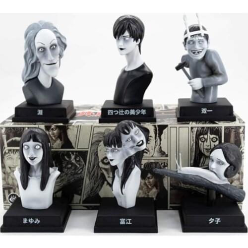 Japanese Horror Comics Weird Box Series Blind Box A Random Cartoon Character Hand-made Birthday Gift Mistery Box
