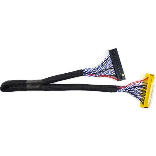 FIX30P LVDS Cable 2ch 6bit 15.4" 17" 1440x900 LCD Screen