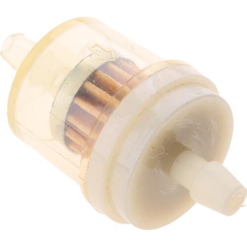 10pcs Inline Gas Petrol Fuel Filter 7mm Motorcycle ATV Dirt Bike Universal
