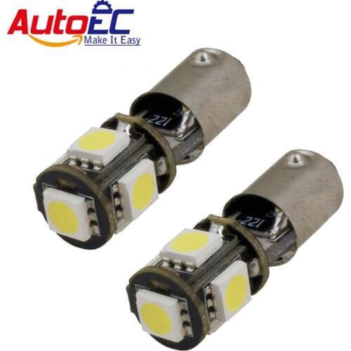 200 X T4w T11 BA9S Canbus error free 5 smd 5050 led Car Wedge Side marker Clearance License Plate light #LG05