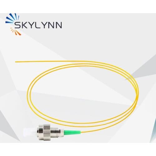 50PCS 1 Meter Length FC/APC Single Mode G652D/G657A1/G657A2 0.9mm Tight Buffer Yellow LSZH Fiber Optic Pigtail For Splicing